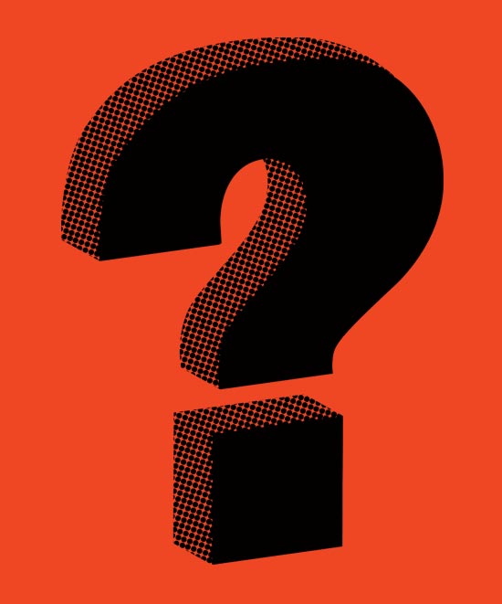Illustration of a question mark